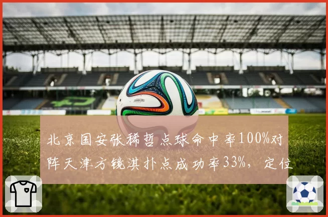 北京国安张稀哲点球命中率100%对阵天津方镜淇扑点成功率33%，定位球成破局关键